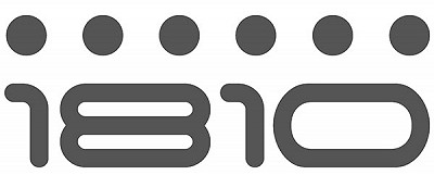1810 Logo - Black