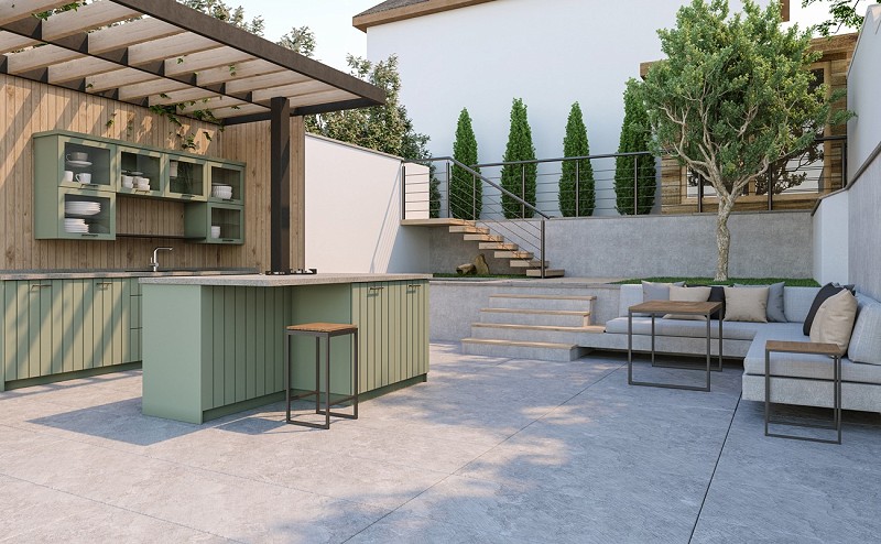 Cubic C4 outdoor Kitchen